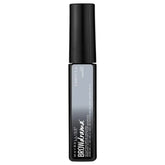 Maybelline Brow Drama Root Coverage Brow Pencil in shade 42B, featuring a black cap and a black-to-gray gradient barrel, shown on a plain white background.