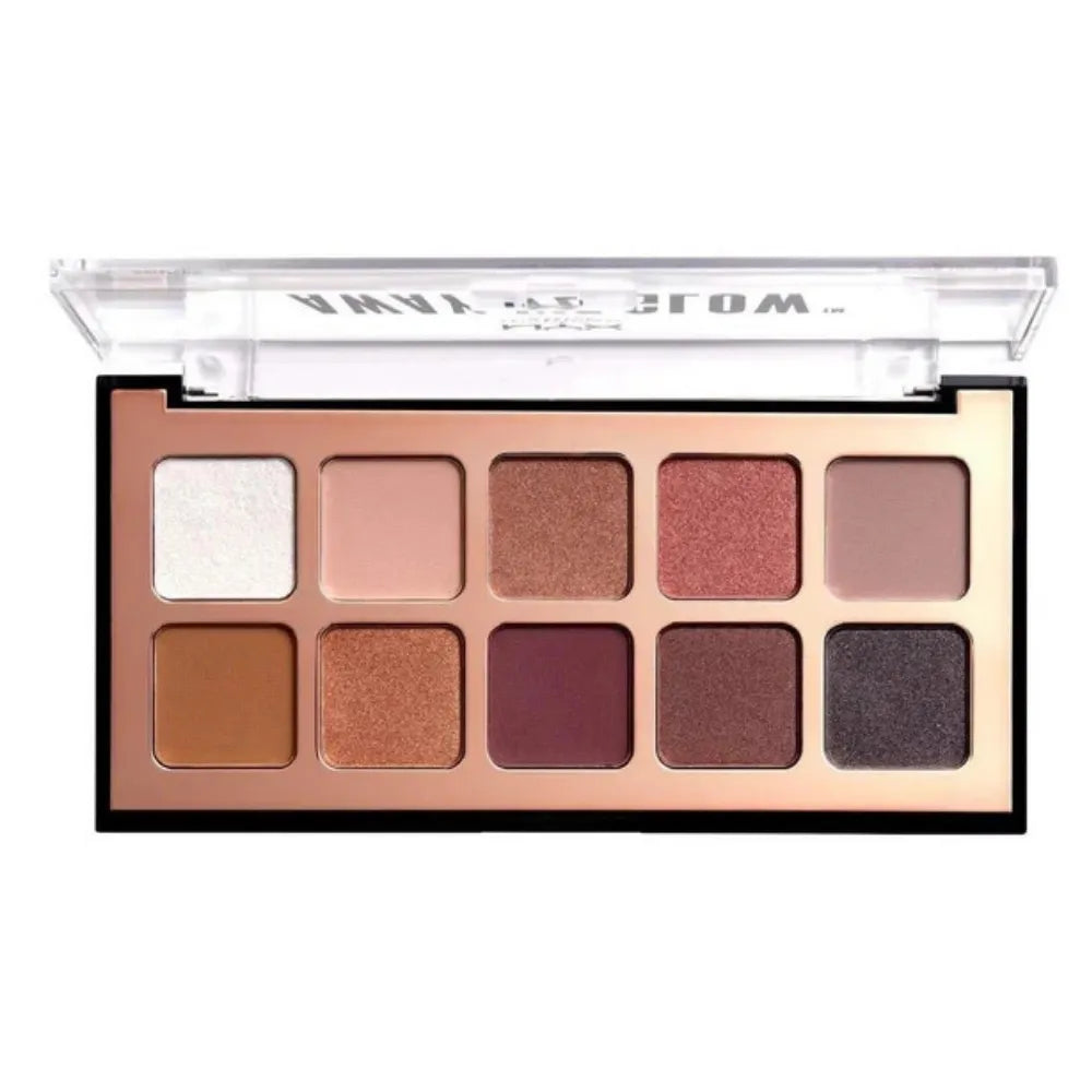 NYX Professional Makeup Away We Glow Eyeshadow Palette